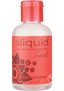 Sliquid Naturals Swirl Water Based Lubricant Strawberry...