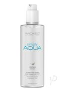 Wicked Simply Aqua Water Based Lubricant With Olive Leaf...